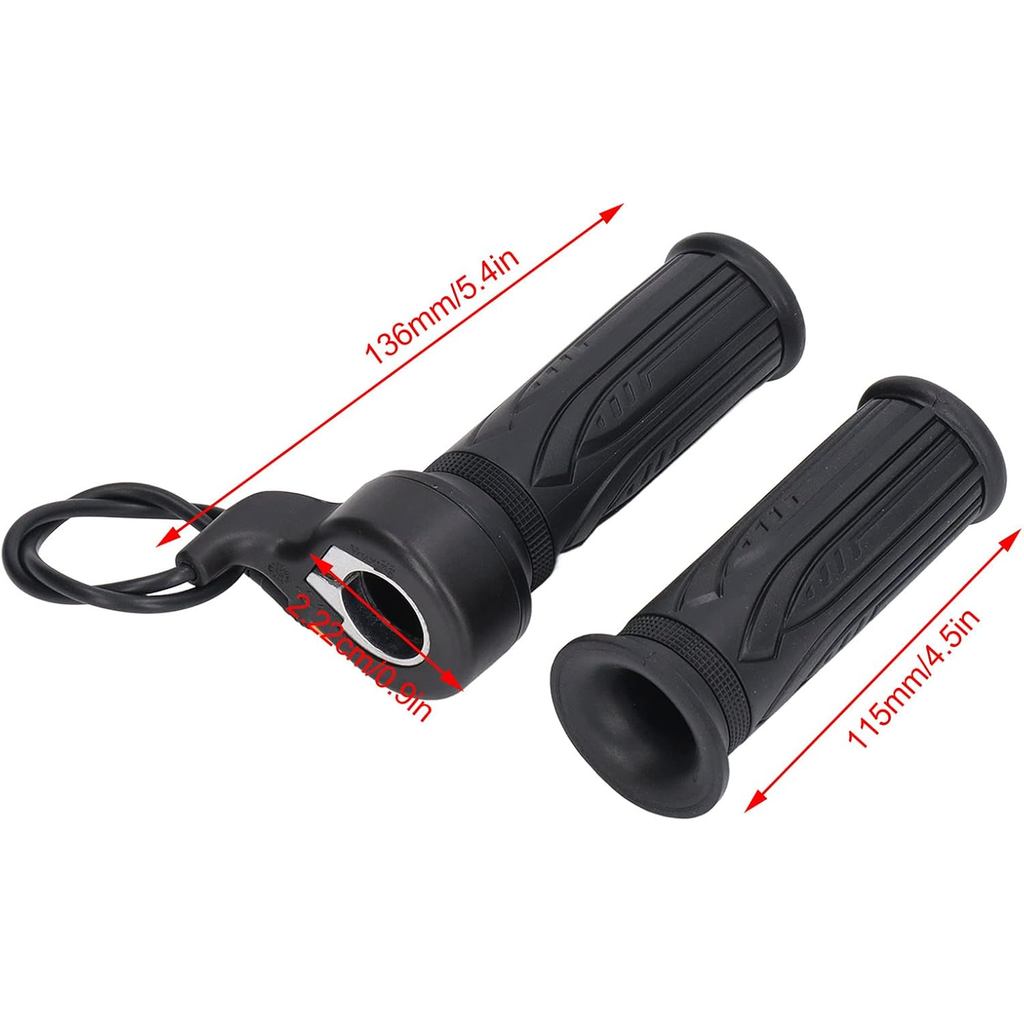 Topyond 20X Full Twist Throttle, Stable E-Bike Throttle, Electric Bike Throttle, Full Twist Throttle