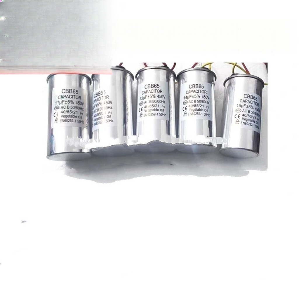 CBB65 5/6/7/8/9/10/14/11/12UF/15UF/13UF 450V Fully Automatic Washing Machine Capacitor