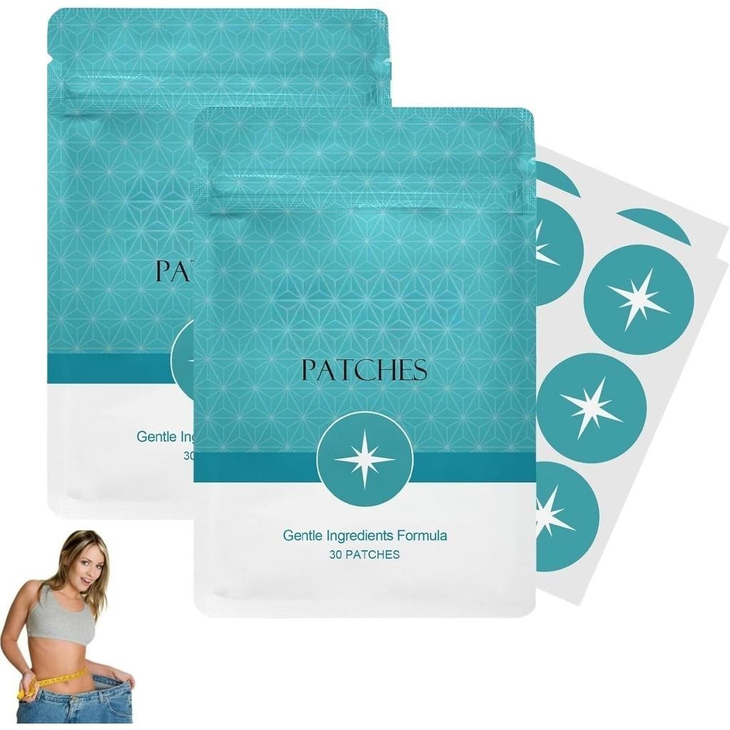 Glp1 Patches, 2026 New Glp1 Weight Loss Patches, 30 Count, Natural Ingredients for Men and Women (2)