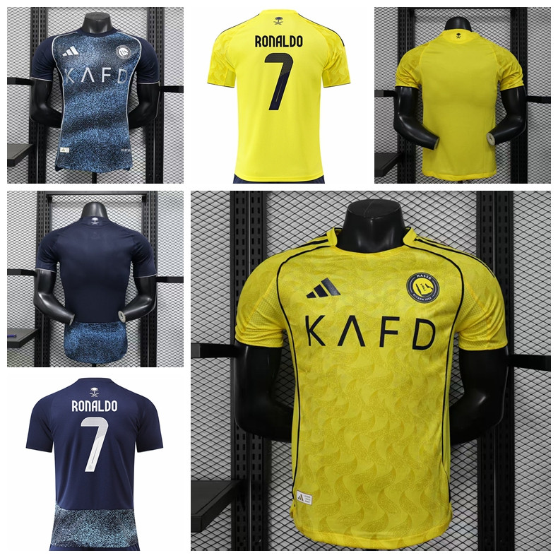 2025 2026 Season Al-Nassr FC Home Away Player Version Jersey Cristiano CR7 เสื้อฟุตบอล