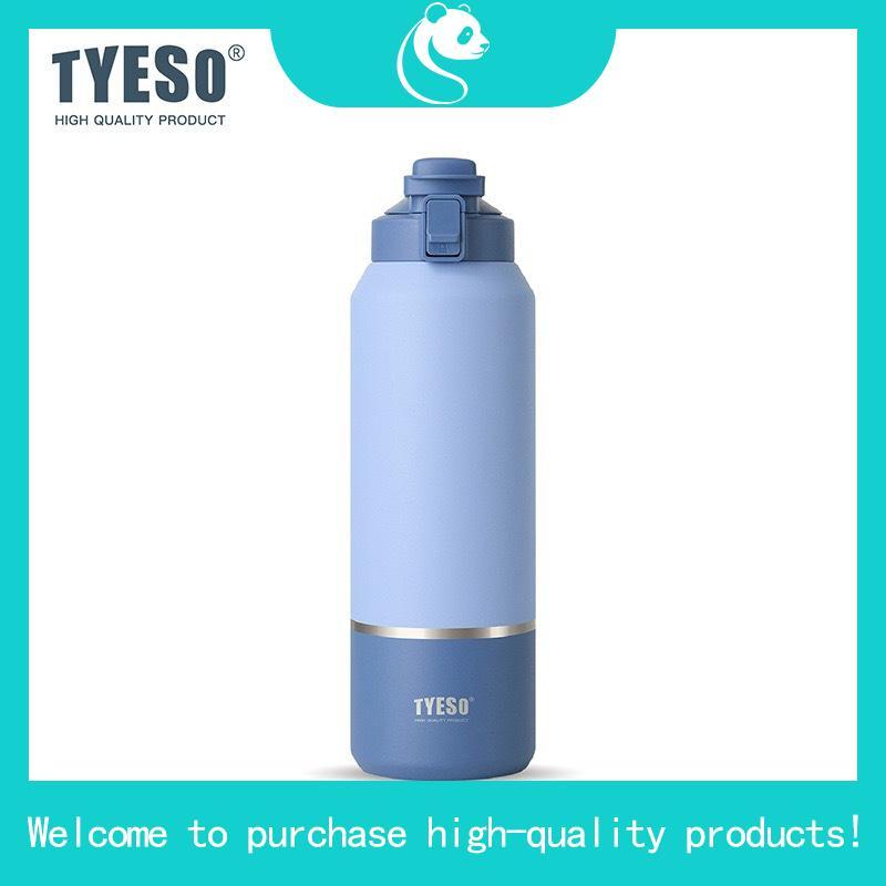 TYESO (ไทโซ) กระติกน้ำเก็บอุณหภูมิ สแตนเลส 304 ร้อน 12ชั่วโมง เย็น 24ชั่วโมง ขนาด 1200ml 1500ml 2000