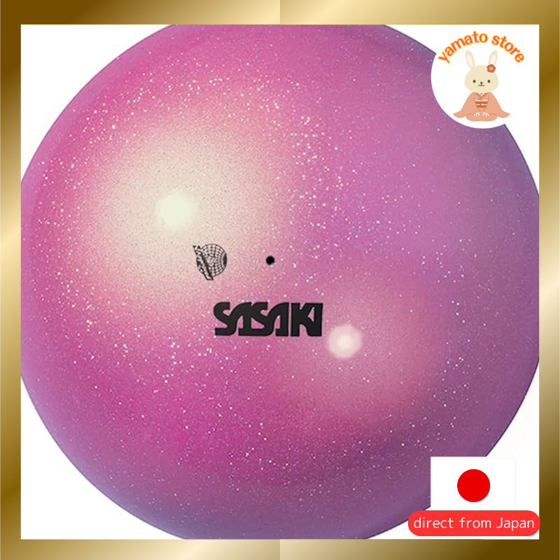 SASAKI Rhythmic Gymnastics Aurora Ball - International Gymnastics Federation Certified - 18.5cm Diam