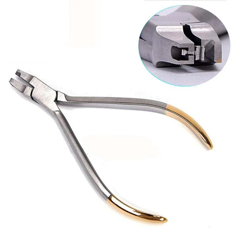 Dental Free Hook Clamp Forceps Free Hook Clamp Forceps Crimpable Hook Placement Stainless Steel Orth