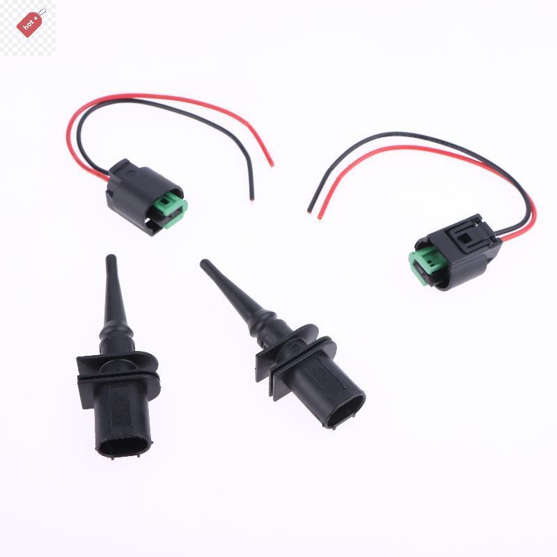 ALIK Connector Plug Ambient ภายนอกเซ็นเซอร์อุณหภูมิอากาศสําหรับ 1 6 7 Series E39 E46 X3 X5 X6 Z4 Z8 
