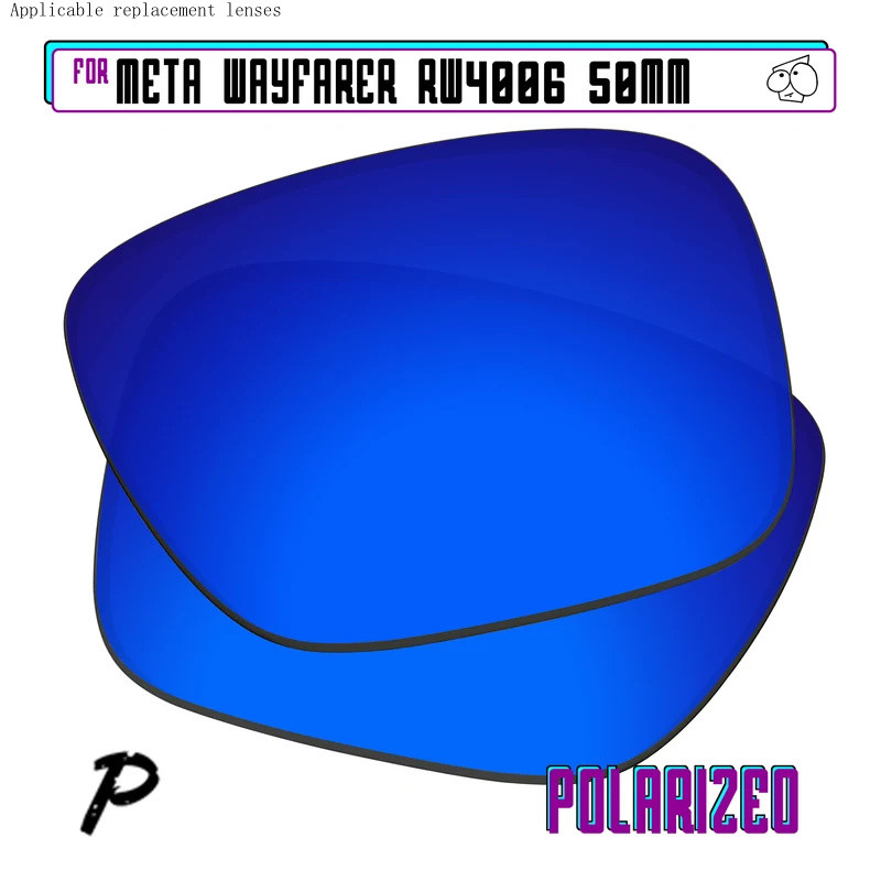 เลนส์เปลี่ยนโพลาไรซ์ EZReplace เข้ากันได้กับแว่นกันแดด Meta Wayfarer RW4006 50 มม.RW4006-50 - ตัวเลื