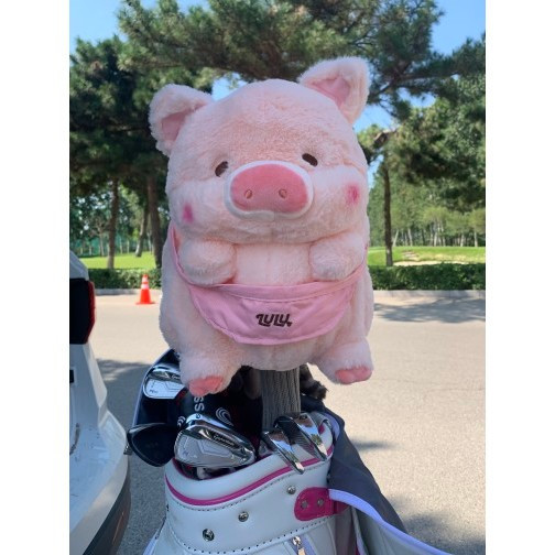 คุณภาพ * ฝาครอบพัตเตอร์ Club Cover Birds Nest Golf No. 1 ไม้คลับปก Lulu Pig Club Head Cover น่ารักกา