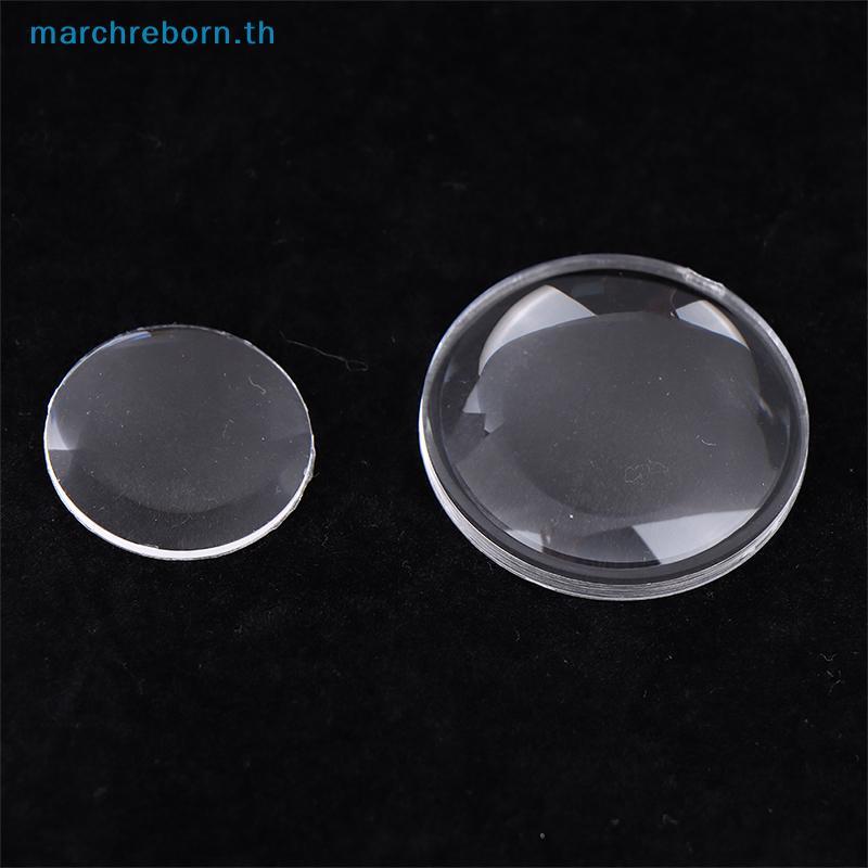 # Marchreborn.th # 5 ชิ้นเลนส์ออปติคอลอะคริลิค 25 มม. 37 มม. เส้นผ่านศูนย์กลาง Plano เลนส์นูน VR แว่