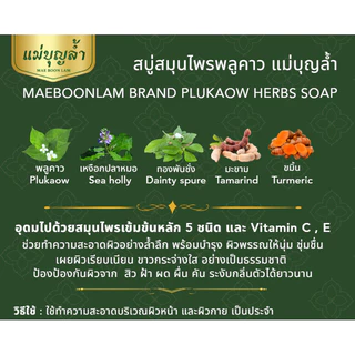 [โปร 2แถม1] พลูคาวแม่บุญล้ำ ภูมิตก เซลล์ผิดปกติ เครื่องดื่มสมุนไพร พลูคาวพลัส แถมสบู่
