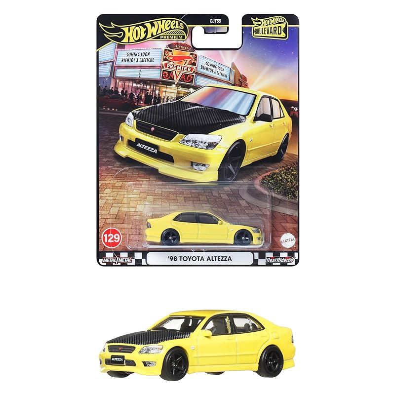 Hot Wheels Boulevard '98 Toyota Altezza toy car mini car from 3 years old Yellow JBL23