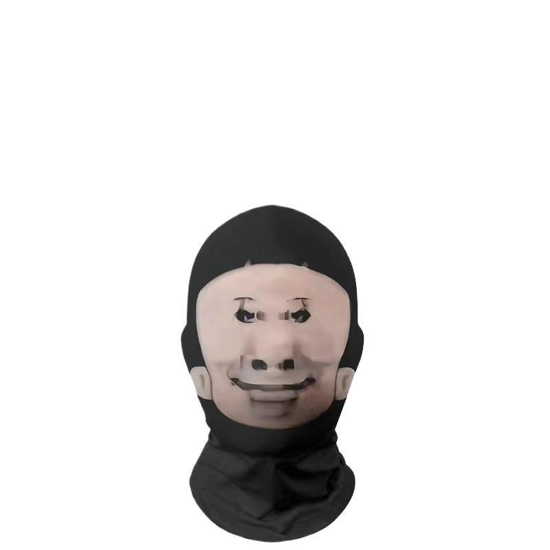 Prank หน้ากากคอสเพลย์ตลก Milk Dragon แปลก Joker Big Head Clown Quirky หน้ากากตลก Expression หมวก ราคา ถูกที่สุด ดีลบีเคเค แกลเลอรีภาพที่ 5