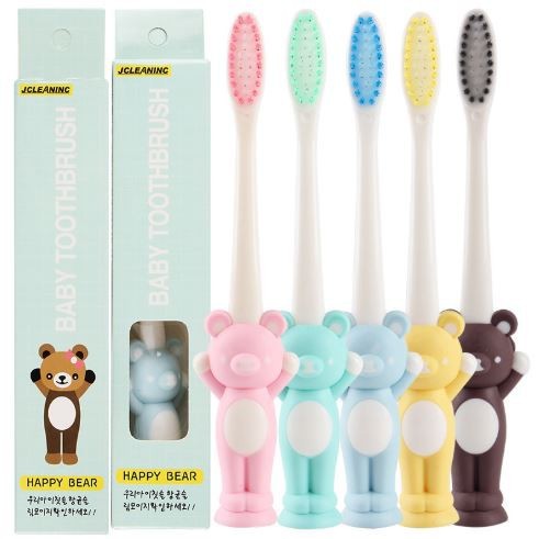 ส่งไว!  ⭐⭐⭐ H370 แปรงสีฟันเด็ก รุ่นกระต่าย/หมี