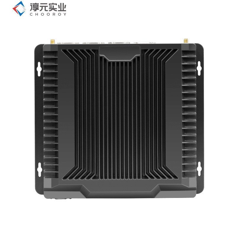 Chunyuan Industrial Mini I3/I5/I7/J1900 Dual Net Port Quad-Core Fanless ฝังอุตสาหกรรมควบคุมโฮสต์คอมพ