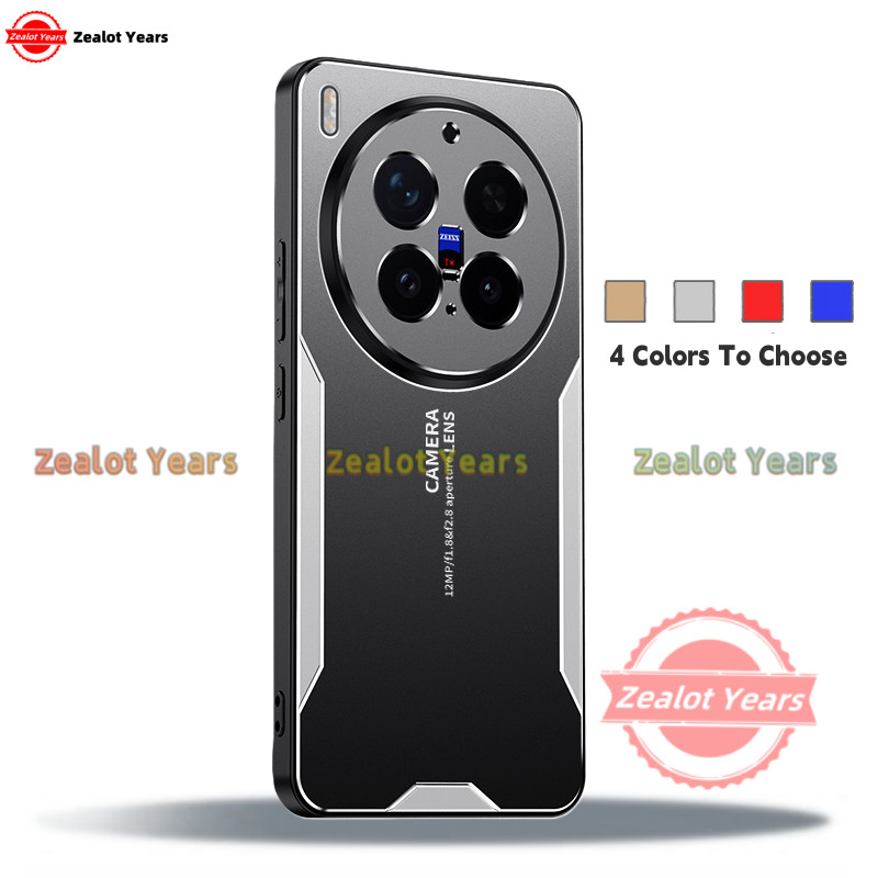 ปลอกสําหรับ VIVO X300 Pro 5G X300Pro เคสโทรศัพท์โลหะหรูหราป้องกันเลนส์ฝาครอบกันกระแทก