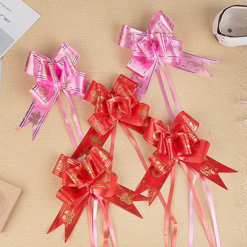 โปรโมชั่นประหยัดสุดๆ งานแต่งงานรถตกแต่งดอกไม้ของขวัญดอกไม้บรรจุภัณฑ์ผีเสื้อมือวาดดอกไม้ขนาดใหญ่50ผสม