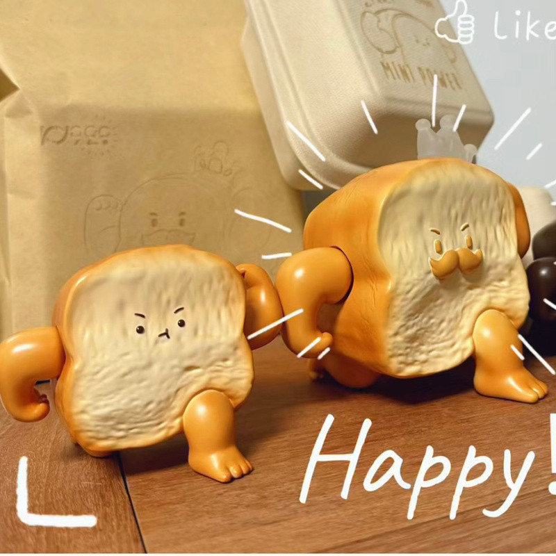 P PTS นิทรรศการอบขนมปัง ky928 สี่เหลี่ยมเล็กๆ Big Baby Banana FUFU อินเทรนด์เล่นรูปน่ารักเครื่องประด