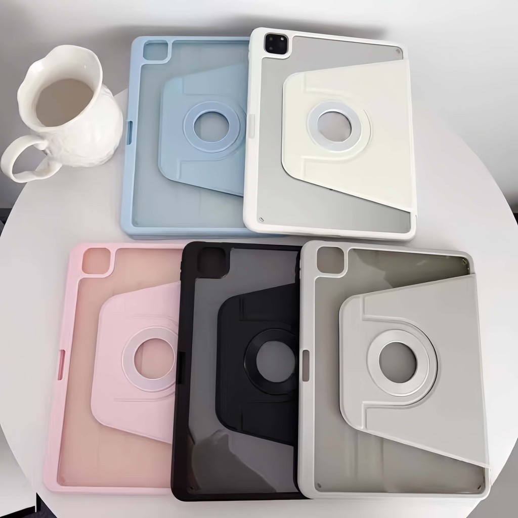 เคสไอแพด เคส สําหรับ Gen10 gen11 10.9 Air5 Air4 10.9"  Pro11" 2018-2022 Gen7/8/9 10.2  Air6 Air7 11แข็ง กันงอ