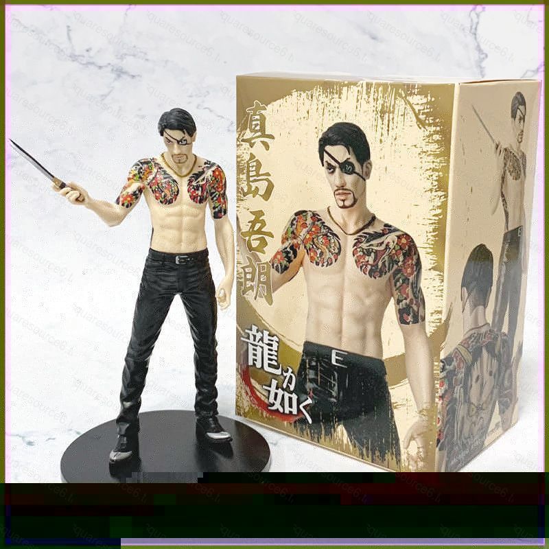 SC Yakuza Action Figure Goro Majima ตุ๊กตาของเล่นสําหรับเด็กเครื่องประดับคอลเลกชันของขวัญ