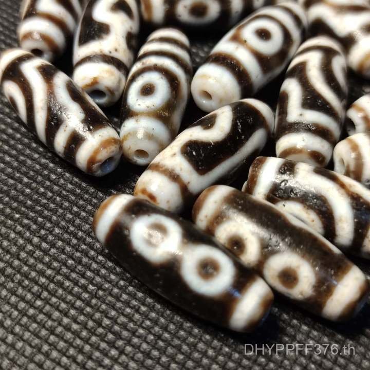 จี้ หัวใจ ลูกปัดสร้อยคอสามตาด้วยลูกปัดบูติกทิเบตทําเองหลายรูปแบบโพธิ์และจี้อื่นๆสภาพอากาศลูกปัดเก่าส