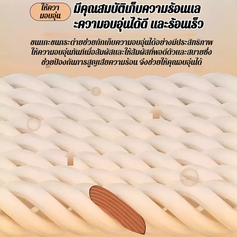 ที่นอนหนาใยฝ้าย สำหรับเด็กและผู้ใหญ่ thumbnail 5