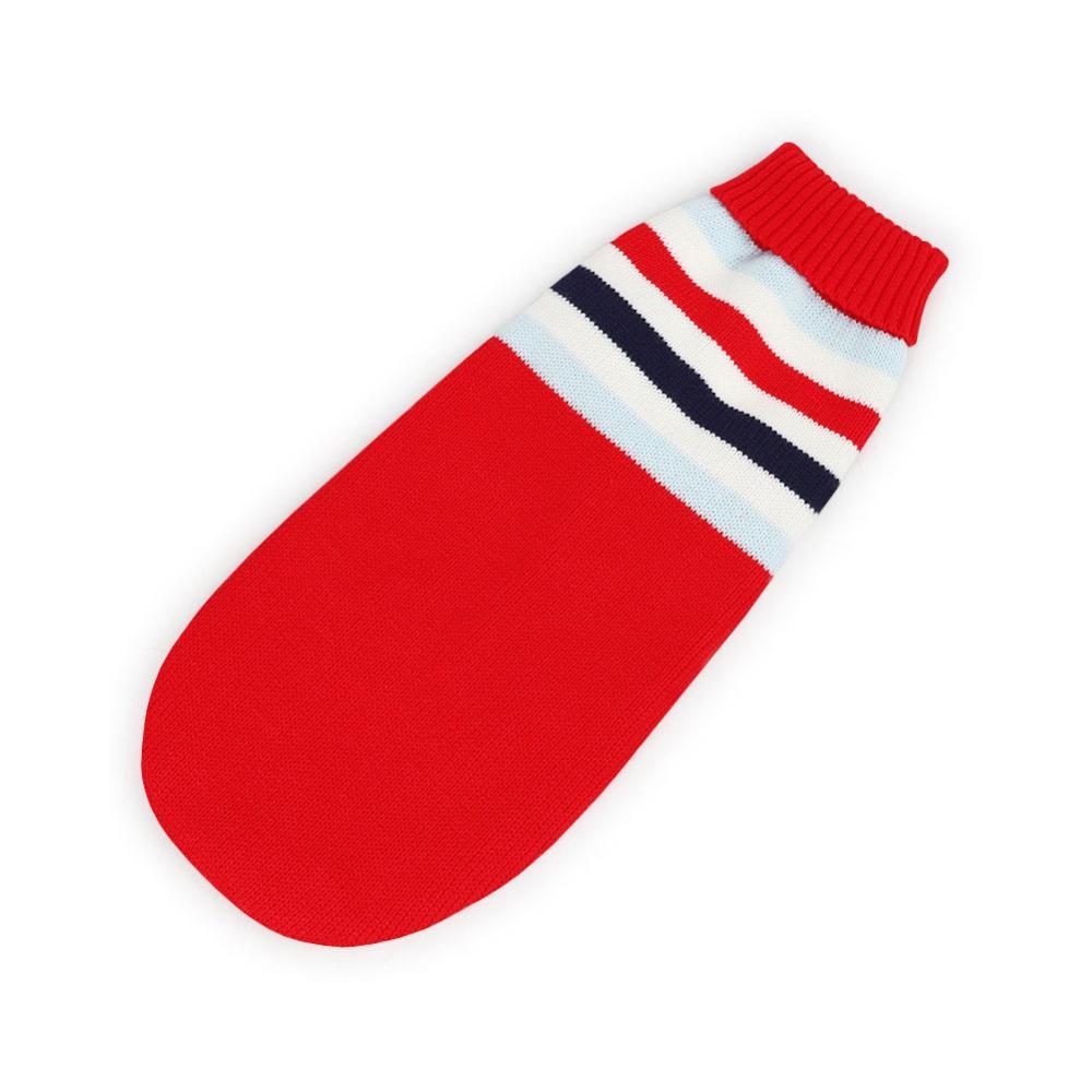 HITTIME 1.5-40 กก.เสื้อผ้าสุนัขฤดูหนาวที่อบอุ่นลูกสุนัขแมวเสื้อกันหนาวสําหรับขนาดเล็ก Medeium สุนัขขนาดใหญ่ถักเสื้อกันหนาว Pug Chihua Coat Bulldog Pullover สัตว์เลี้ยงเสื้อผ้า L5M1 - รูปที่ 5