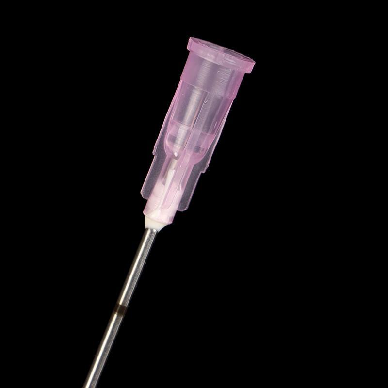 GoldenSilver 10 PCS Fine Micro Cannula 18G 20G 21G 22G 23G 25G 27G 30G Blunt Cannulas สําหรับ Dermal