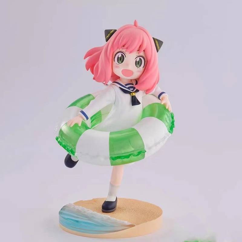 【Ready Stock】 Swim Ring Anya Spy Play House Decoration Model Hand-Made Bags WBk6