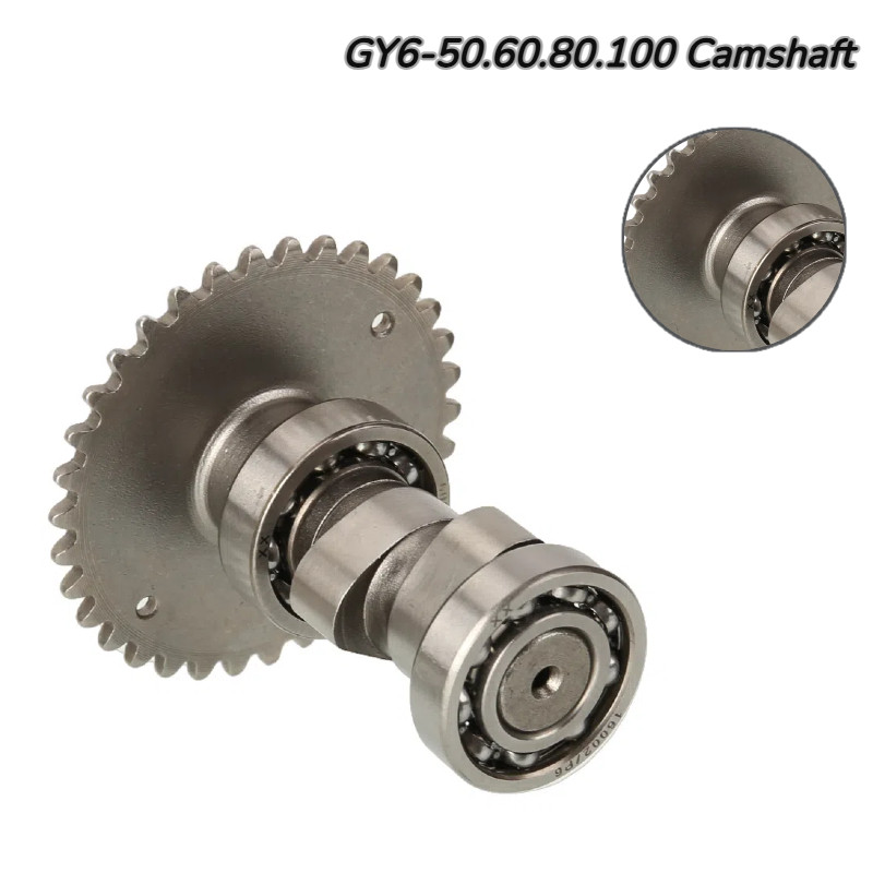 139QMB GY6 50 80 Scooter Engine Camshaft Assy - Compatible with GY6 50cc 80cc 125cc 150cc Scooters &