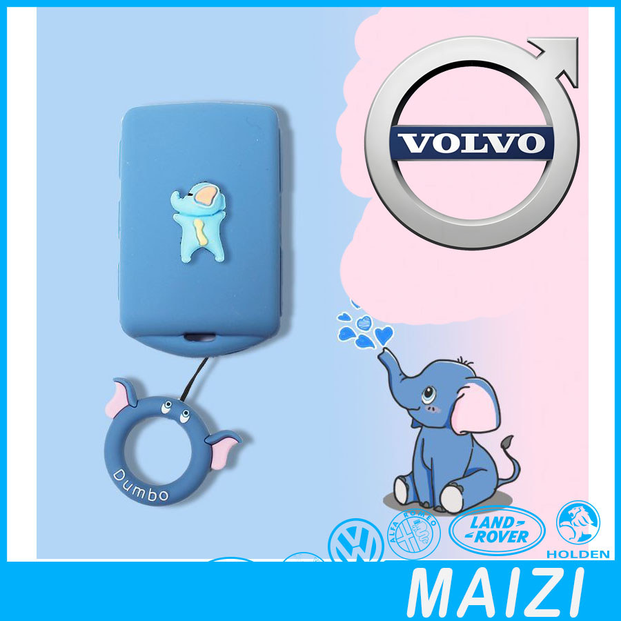 [READY]VOLVO Silicone Key shell Adaptation VOLVO EX30 V60 XC40 XC60 V60 940 S60 S80 XC90 Key cover X