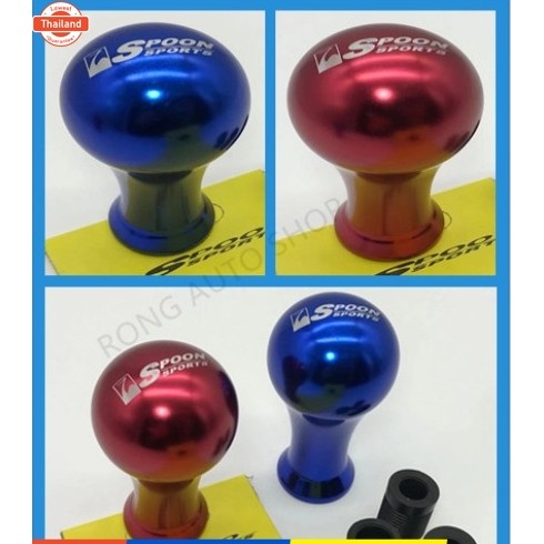 หัวเกียร์ SPOON SPORT อลูมิเนียม เกียร์ MT ใสได้ทุกรุ่น