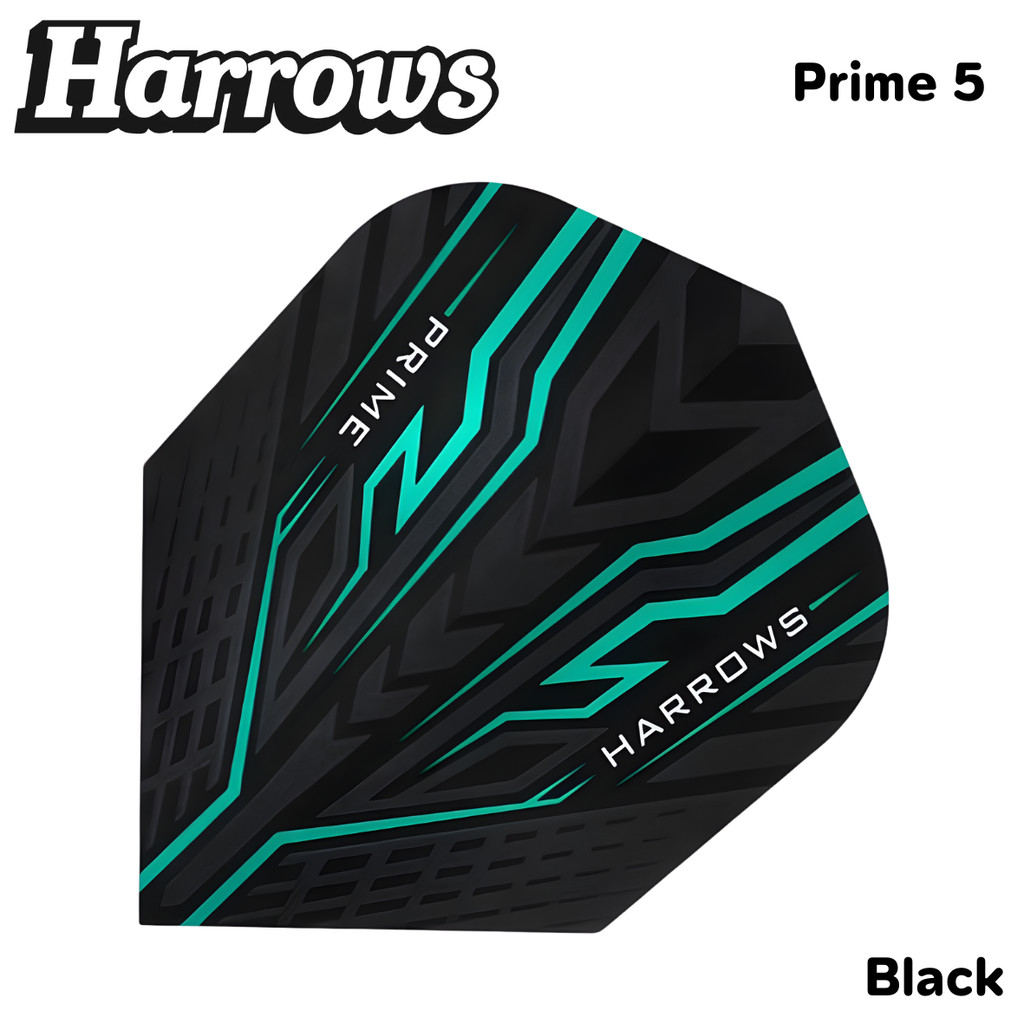 ปีกลูกดอกปาเป้า Harrows Prime 5 Dart Flights หางลูกดอก 3pcs/pack