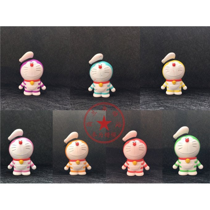 สินค้าจํานวนมากของแท้ Doraemon/Doraemon Nobitas Treasure Island UDF Series 7 ตัวเลข