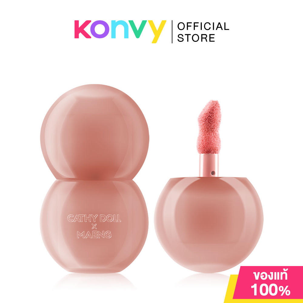 Cathy Doll x Maeng Dot Pop Liquid Blush 4g #01 Beige Knit เคที่ดอลล์ บลัชออนเนื้อลิควิด.