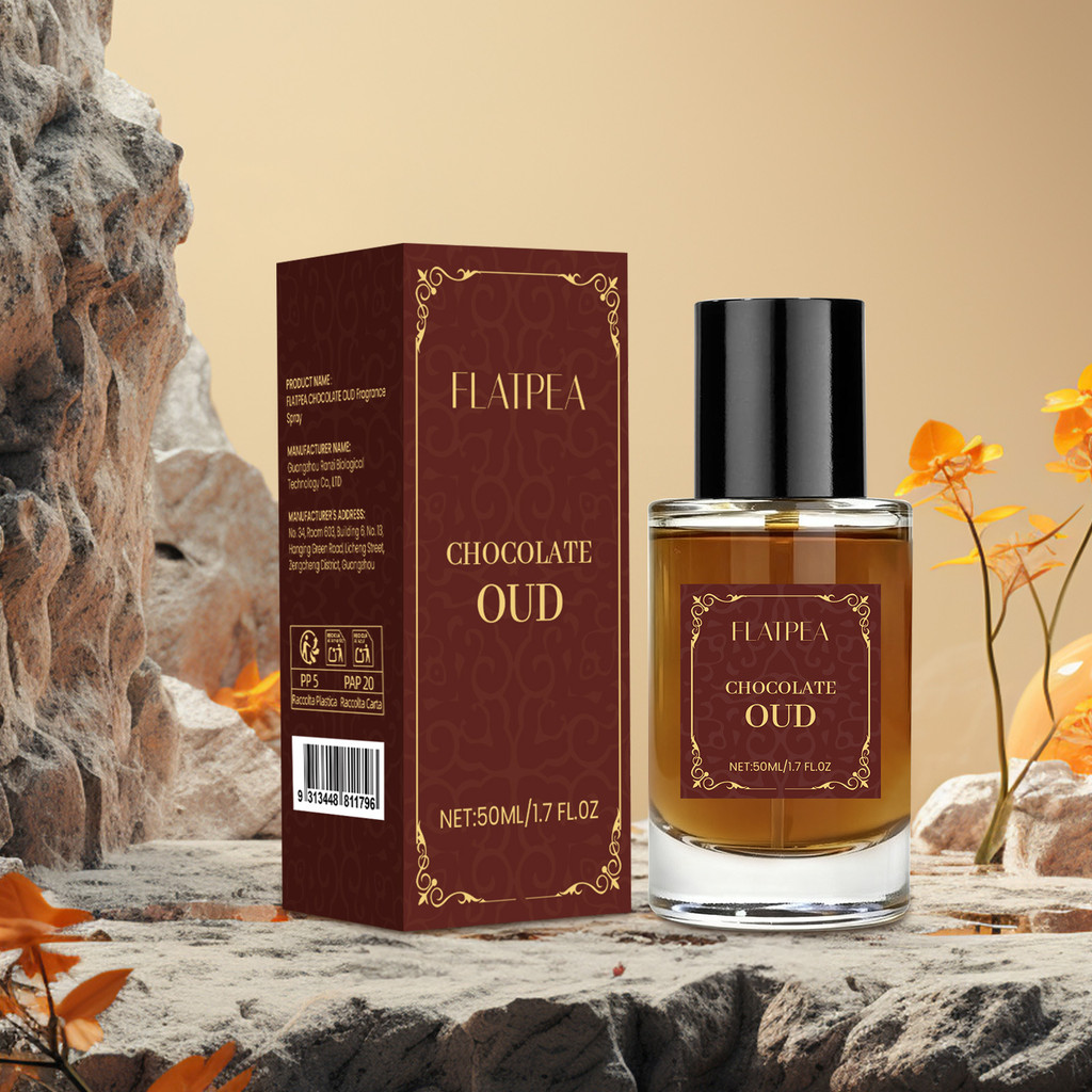 ALB Chocolate Ebony Woody Perfume Spray 50ml Men Long Lasting Natural Scent ปราศจากแอลกอฮอล์