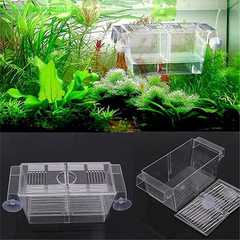 AAAirSpecial Aquarium Fish Tank Guppy Double Breeding Breeder Rearing Trap Box Hatchery TH