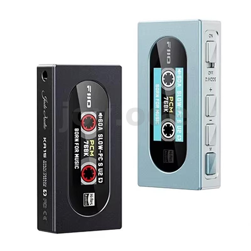FiiO KA15 แบบพกพา USB DAC AMP เครื่องขยายเสียงหูฟัง Dongle เดสก์ท็อปโหมด Hi-Res Audio Dual CS43198 ช
