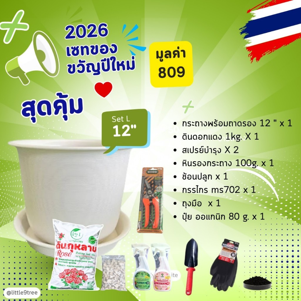 N2026 เซทของขวัญปีใหม่ สุดคุ้ม 9 ชิ้น little9tree littletreefactory