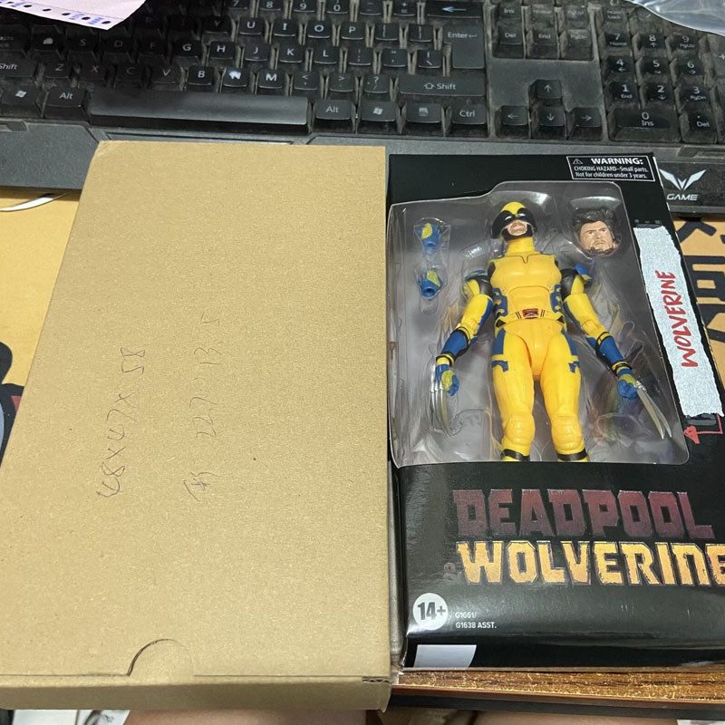 16 ซม.L Legends X-Men สีเหลือง Battle เสื้อผ้า Wolverine ตุ๊กตารูปตุ๊กตาของขวัญวันเกิด