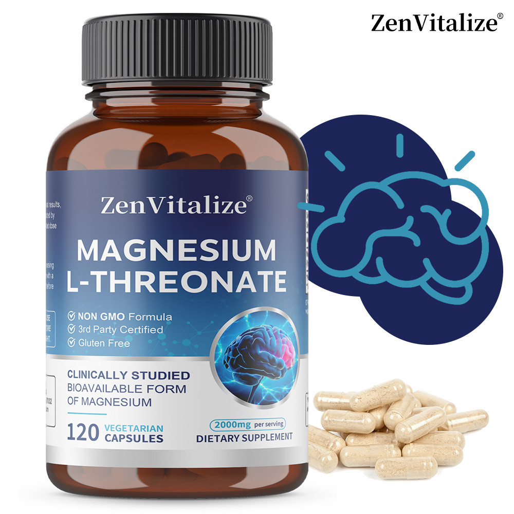 L-Magnesium Threonate Capsules - รักษาสุขภาพสมองและเพิ่มความจํา