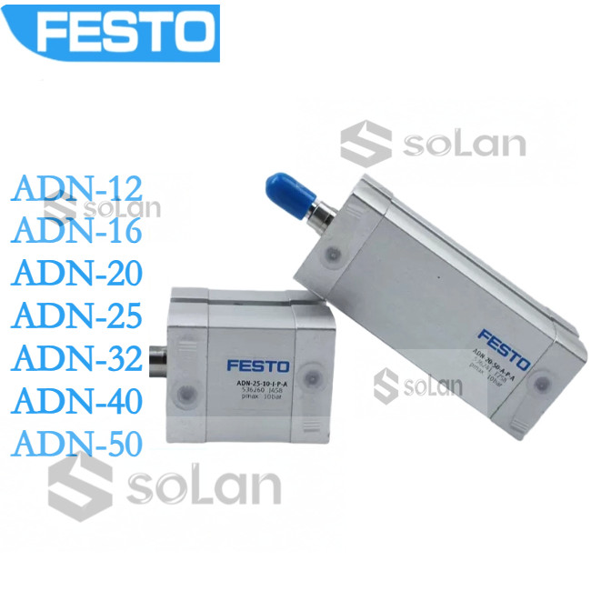 FESTTT กระบอกใหม่เอี่ยม ADN-12-16-20-25-32-40-50-10-15-20-25-30-32-40-50-60-80-IA Feisto