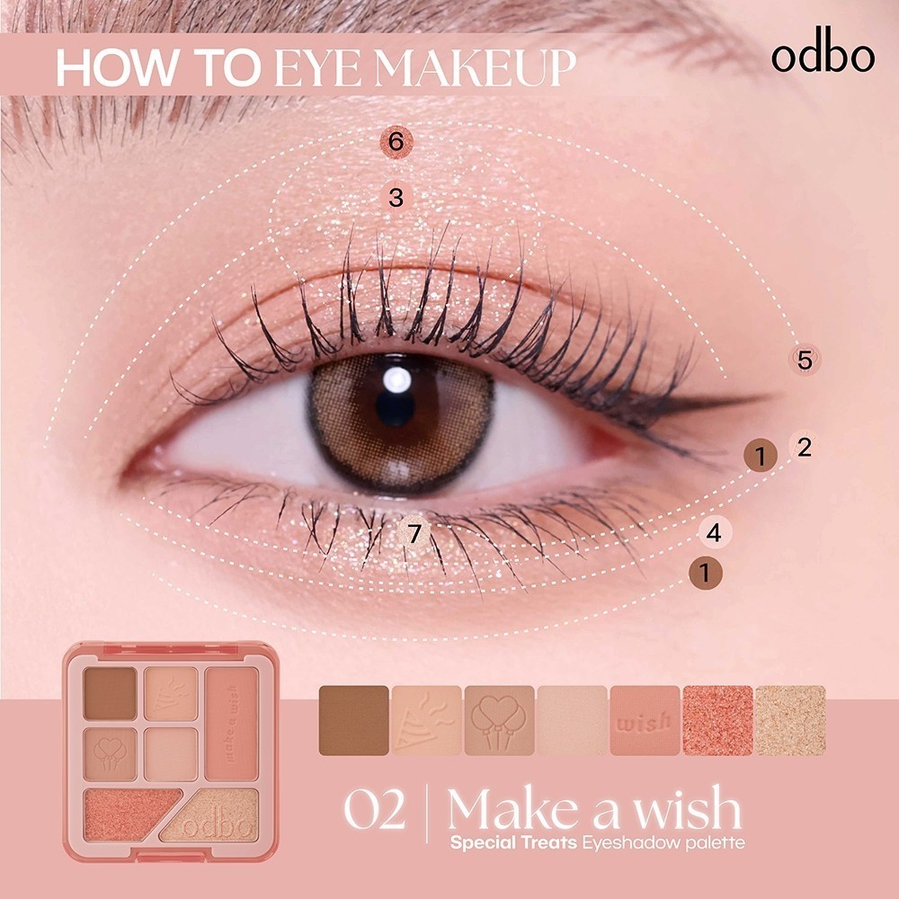 (OD2034) พาเลทตา สวีททรีทส์ปาร์ตี้ โอดีบีโอ ODBO SPECIAL รูปที่ 5