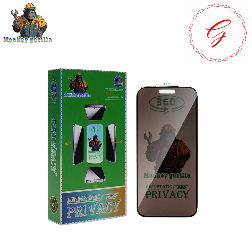 TEMPERED GLASS STATIC SPY PRIVACY 360° REALME 2 2 PRO 3 3 PRO 5 5i 5 PRO 5S 6 7 7i 8 9i 12 PLUS 13 P