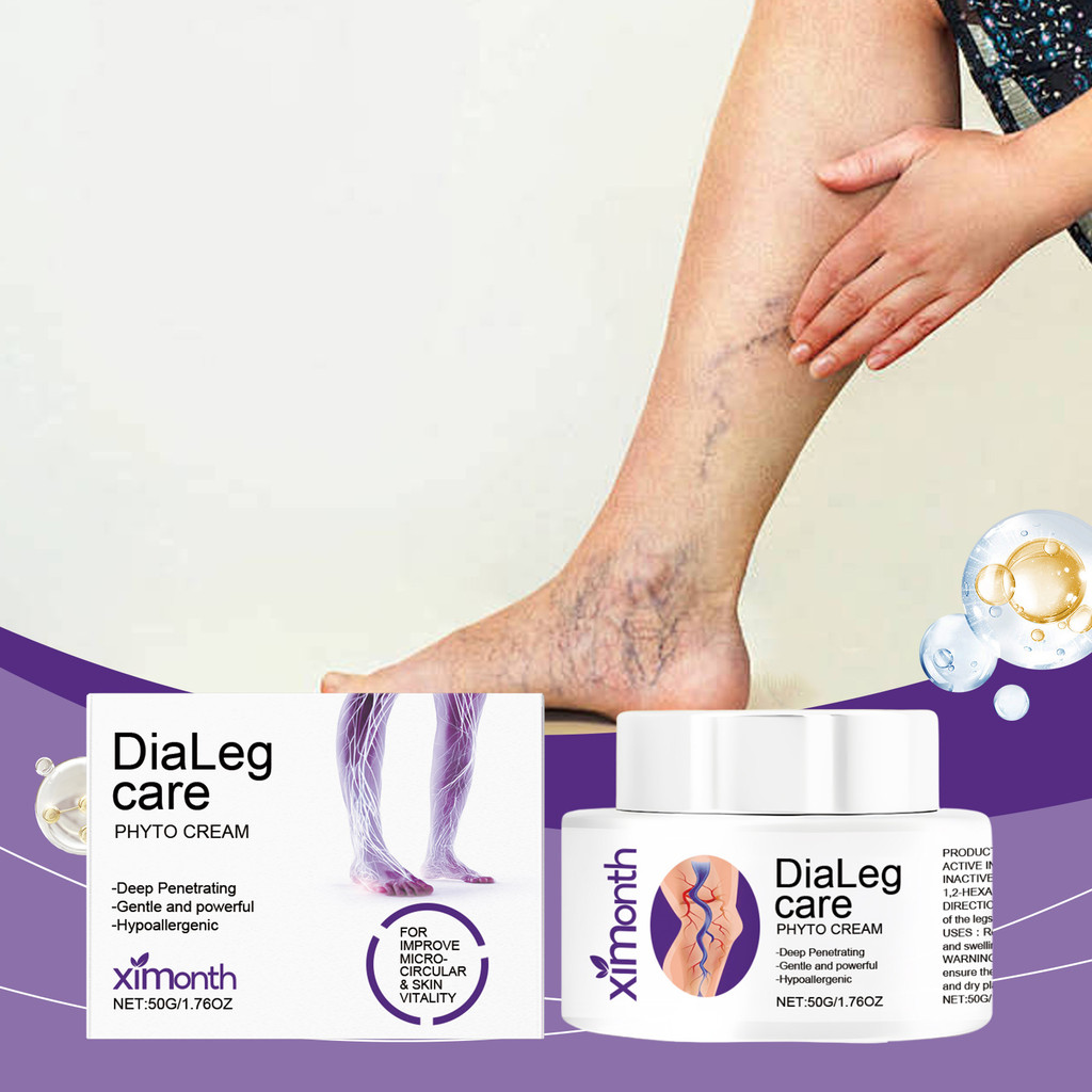 Ximonth Leg Care Cream Gentle Care สําหรับเส้นเลือดขอดในขาซ่อมและปรับปรุงบรรเทาความรุนแรงและขาไม่สบา