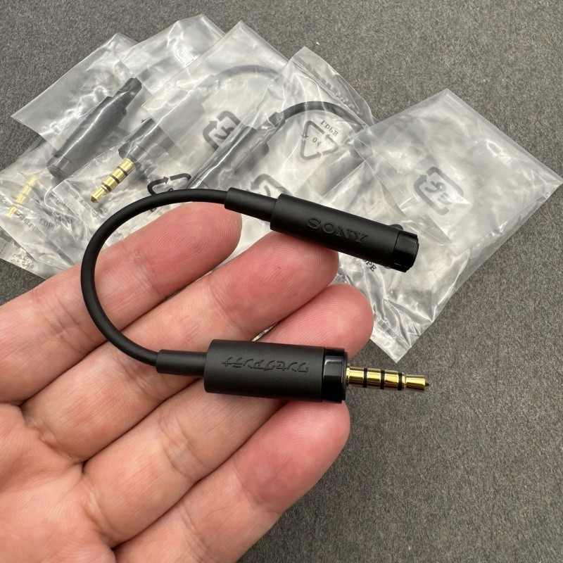 Sony NW750N 510 NC 31 33 750 Cancelling หูฟังอะแดปเตอร์สาย 5 ส่วนถึง 4 ส่วนอะแดปเตอร์ EC220