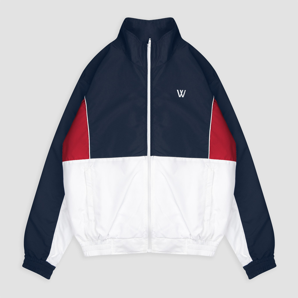 Welldone Track Jacket - Devjam Blue Unisex