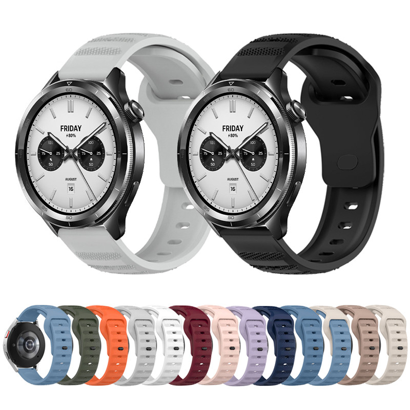 ซิลิโคนกีฬาสายคล้องคอสําหรับ Xiaomi นาฬิกา S3 S4 นาฬิกา 2 pro S1 Active สีกีฬา S1 pro