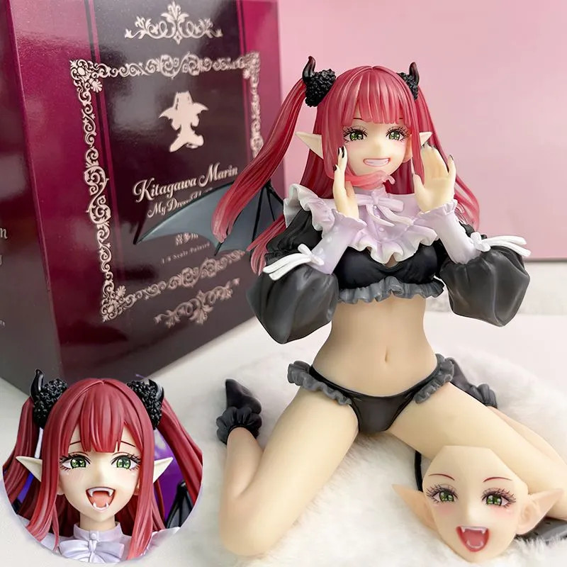 อะนิเมะ My Dress Up Darling MARIN KITAKAWA เดสก์ท็อปน่ารักอะนิเมะรูปของเล่น PVC ของขวัญ