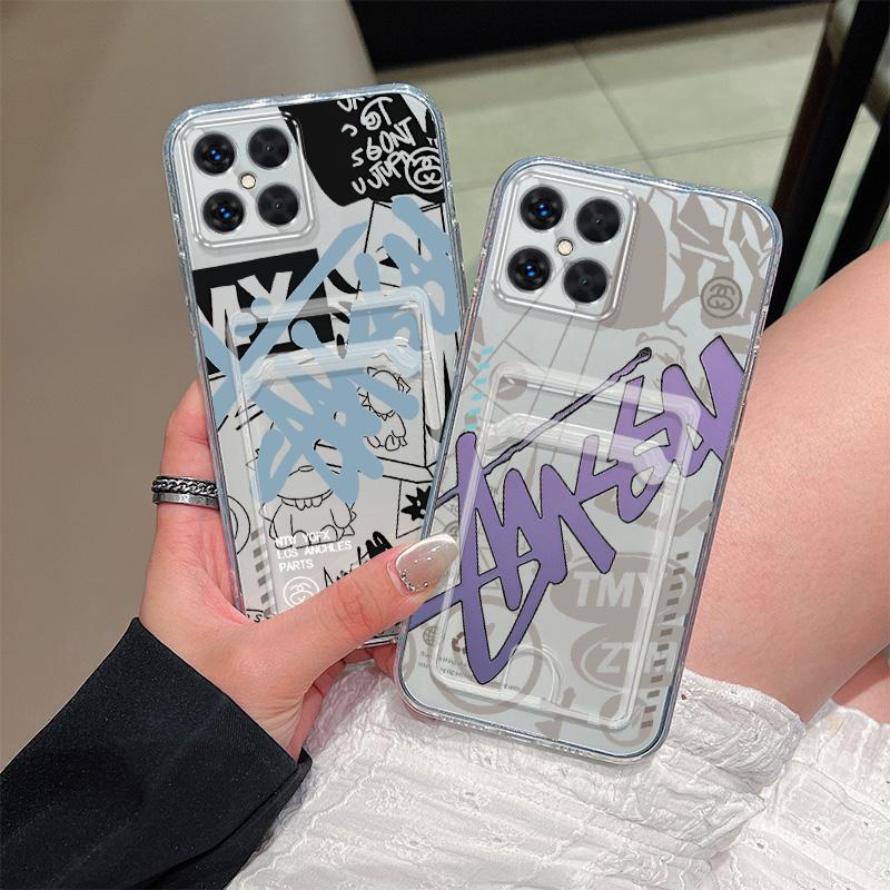 ผู้ถือบัตรสําหรับ Honor X5B X6A X6B 4G X7 4G X7A 4G X7B X7C X8A 4G X8B X8C 4G Lina ภาษาอังกฤษกันกระแ