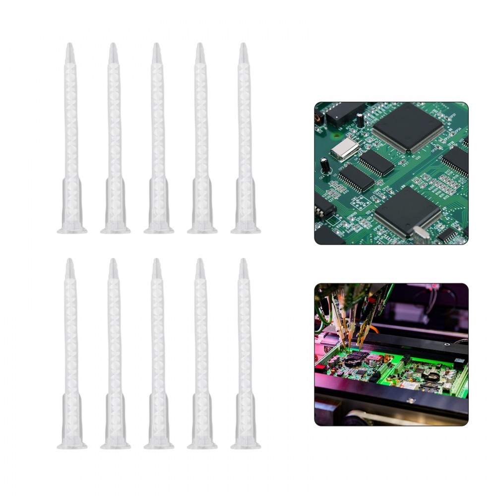 Mixing Tube Resin AB Glue Static Transparent Glue Outlet Dia 1.5mm Glue