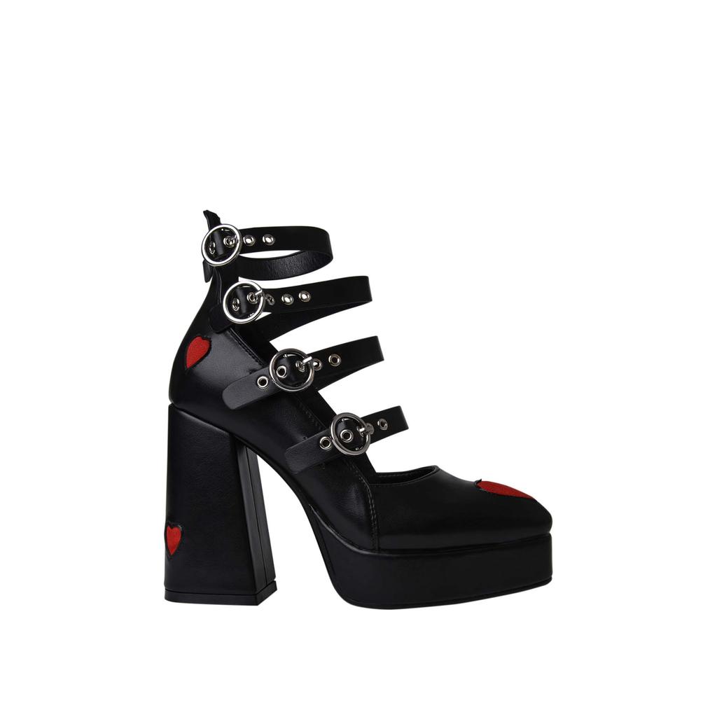 Villains SF YESENIA Platform Pumps รองเท้าปั๊มส้นสูงแพลตฟอร์มผู้หญิง ส้นสูง 4.5"