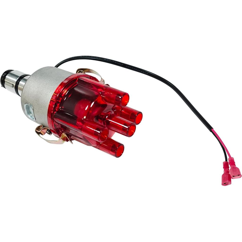 0231178009EL 009 จําหน่ายแบบแรงเหวี่ยงพร้อมเคสใสสีแดงจุดระเบิดอิเล็กทรอนิกส์เหมาะสําหรับ VW Bug Gahi